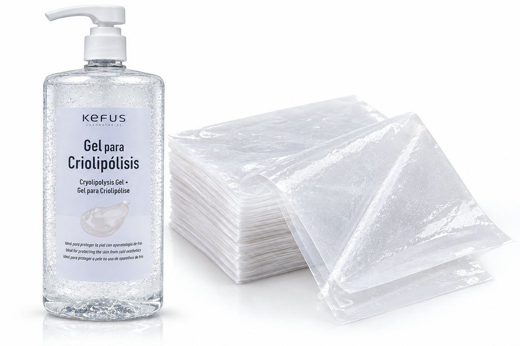 kit membrane 100 pezzi+ 1 litro cryolipolisi gel