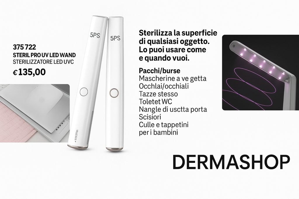 Sterilizzatore UVC Scanner Portatile - Bacchetta LED Germicida