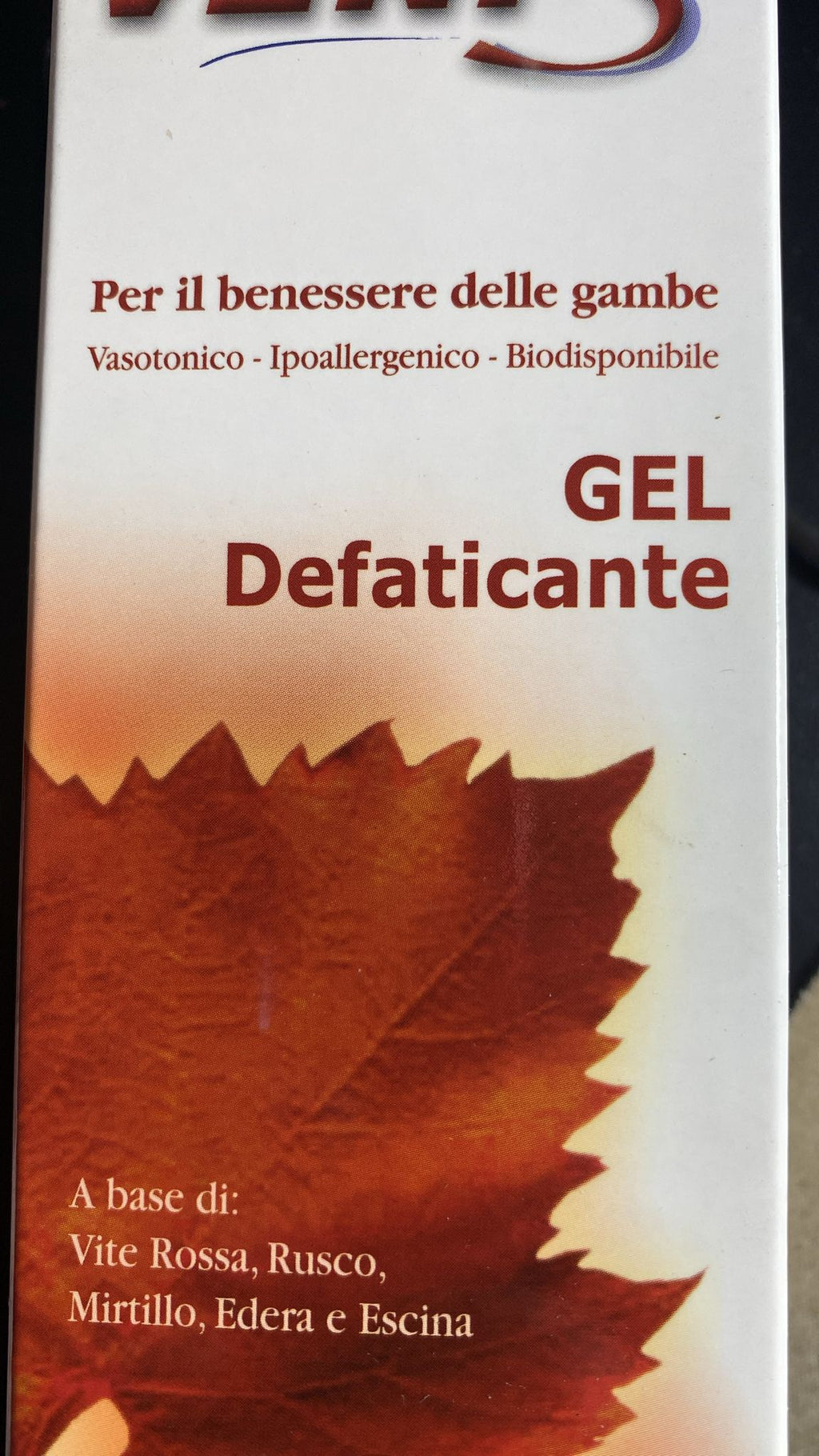 venis gel benessere gambe