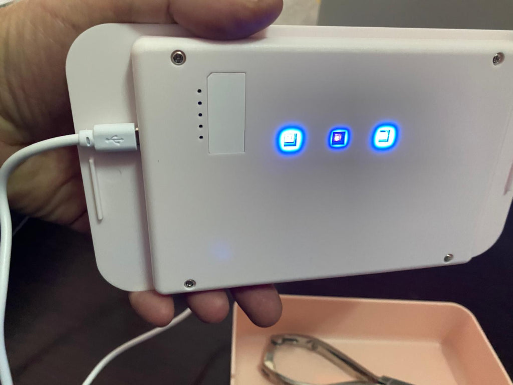 Sterilizzatore Box LED UVA-UVC Portatile - Igienizzazione Strumenti