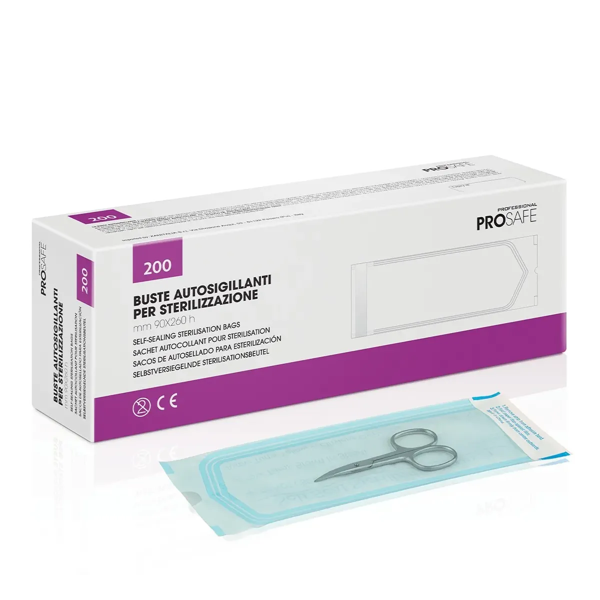 BUSTE AUTOSIGILLANTI PER AUTOCLAVE